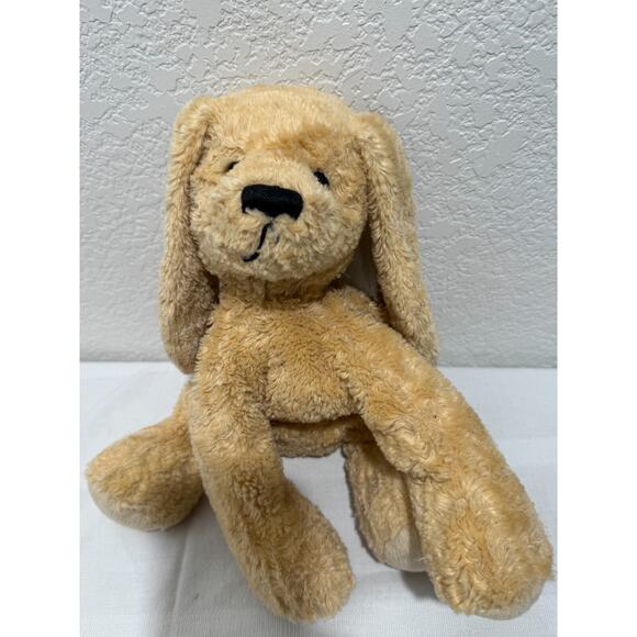 Vintage GUND Golden Retriever Stuffed Plush Animal Weighted Floppy 14" Lovey - Picture 1 of 8